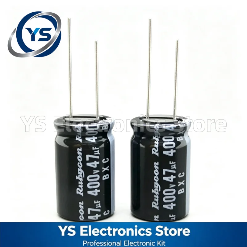 Rubycon BXC Series 400V47UF 16x25mm 400BXC47MEFC16X25 47UF400V 400V 47UF Electrolytic Capacitor New Original Capacitors 20%