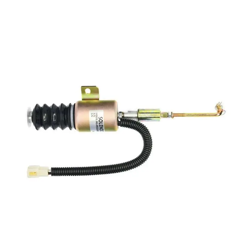 1 Piece HL49331000144 12V Flame Out Solenoid Valve Engine Flame Out Switch Oil Disconnect Valve Replacement Parts For Cummins-A6