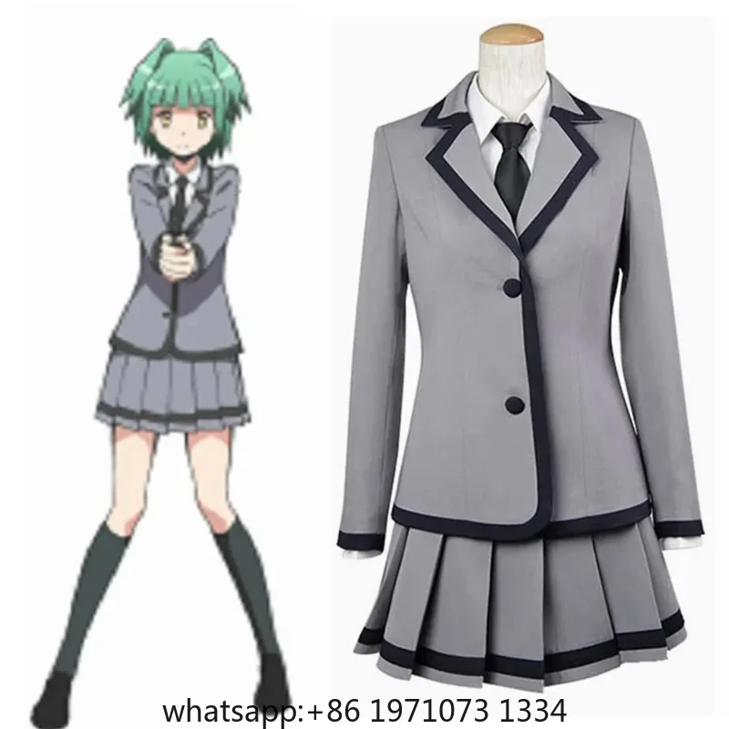 Unisex Anime Cos Assassination Classroom Kayano Kaede Cosplay Costumes Outfit Halloween Christmas Uniform Suits