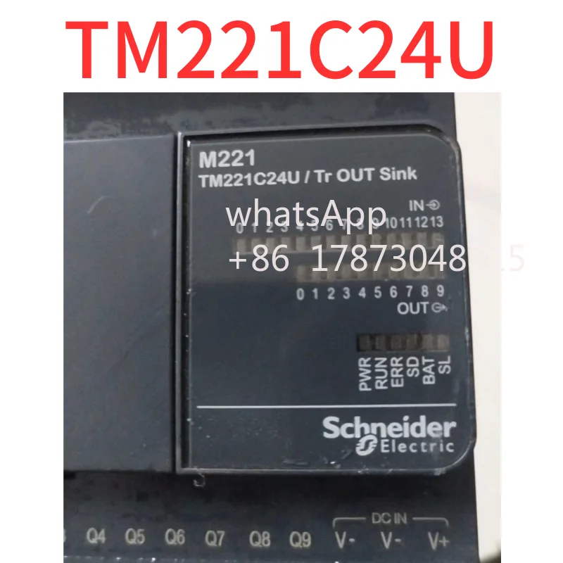 

Second-hand PLC TM221C24U has good function