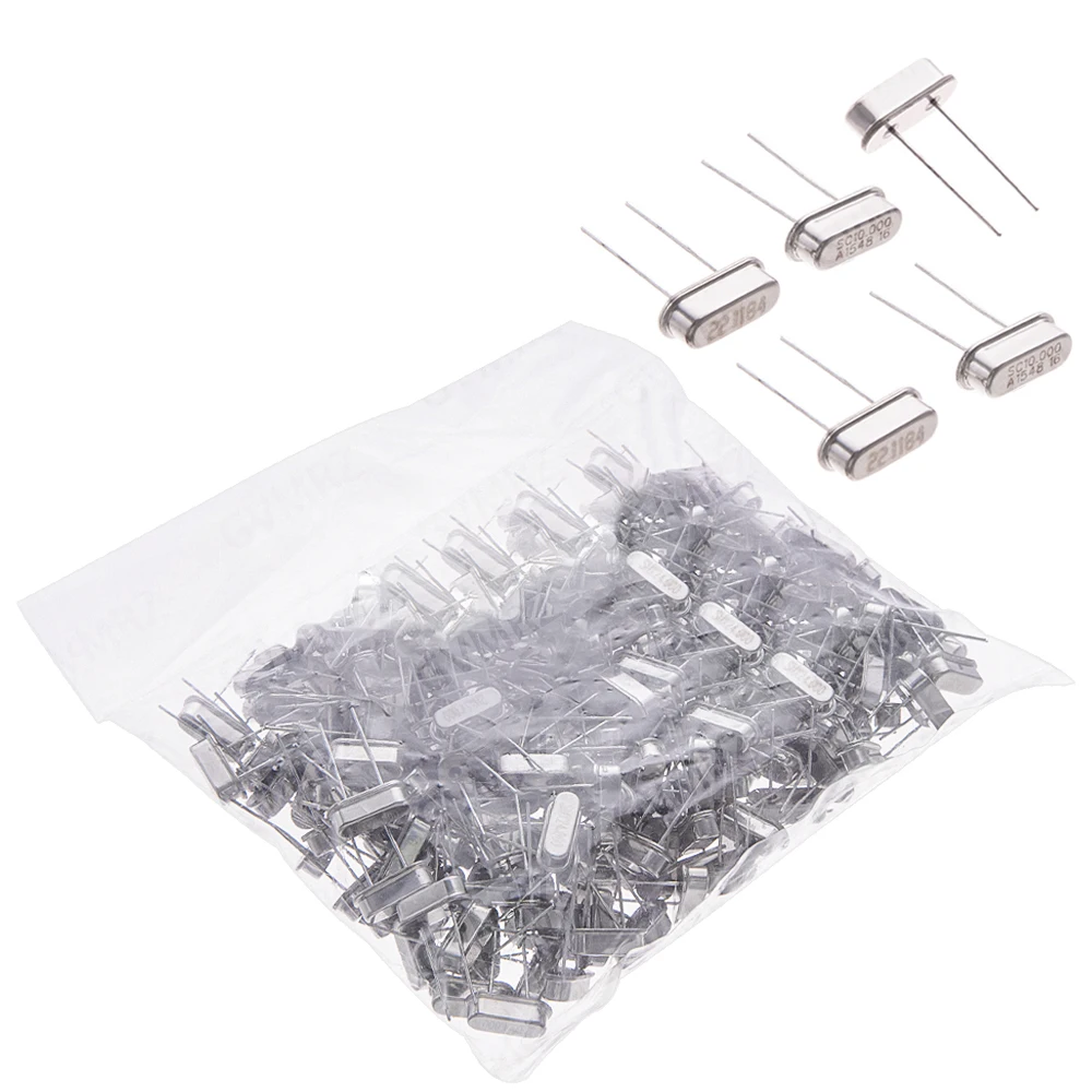 10PCS/200PCS 32MHZ 25MHZ HC-49SMD SMD 2Pin Passive Crystal Oscillator 27MHZ 16MHZ High Precision Quartz Resonator  24MHZ 8MHZ