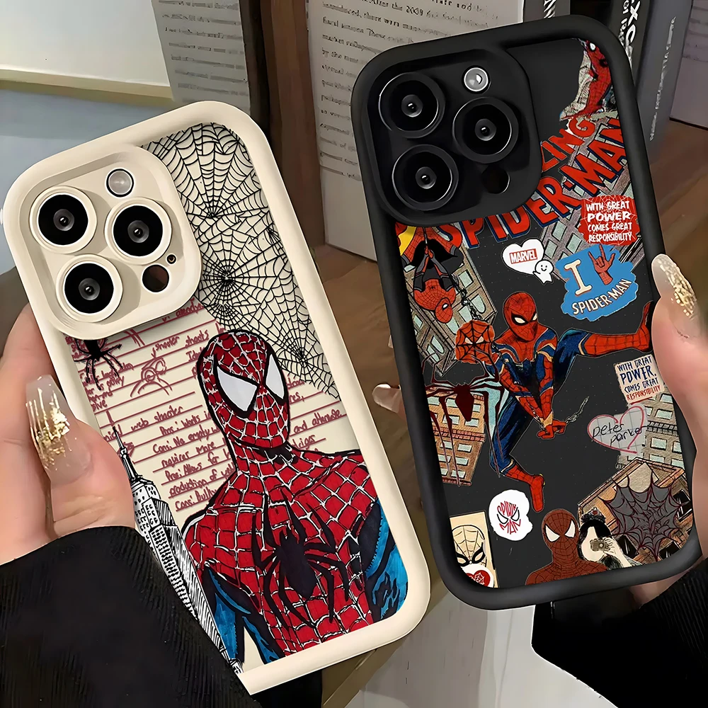 Cool Spiders-Mans Phone Case for Motorola Moto Edge 70 G100 G06 G86 G56 G35 G05 G34 G PLAY G85 Neo Fusion Stylus Pro Ultra 4G 5G