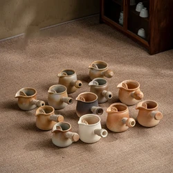 550/600ml Ceramic Teapot With Filter And Handle Heat Resistant Tea Kettles Durable Porcelain Tea Maker