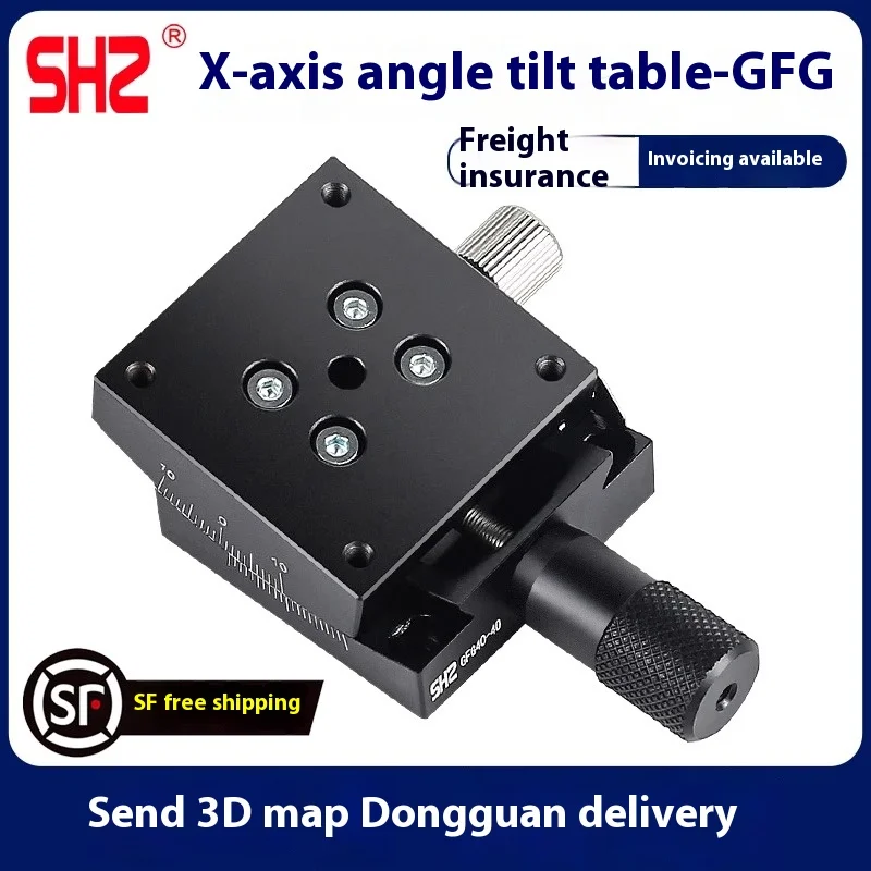 

Стол ручного гониометра оси XY GFG40/60, червячная передача, червячный тип, высокоточный угол наклона, дуговый угол, раздвижной стол