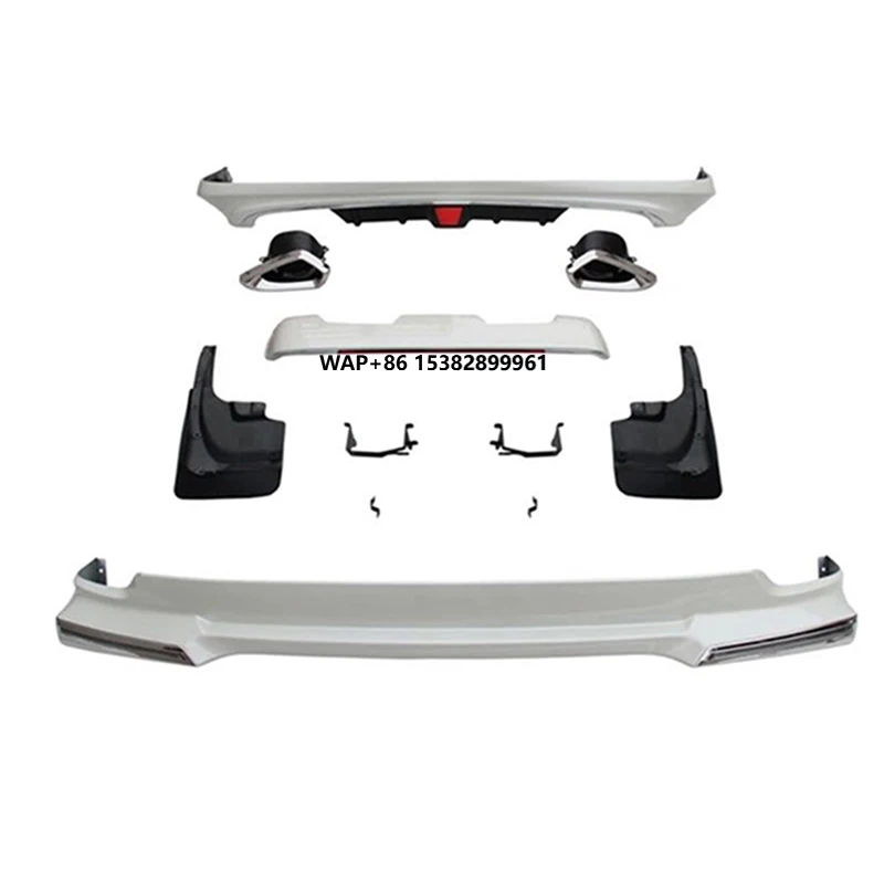 

Good Price Pearl White and Black Aluminium Alloy Mid-East Version Upgrade Body Kit for Land Cruiser for Body Kit