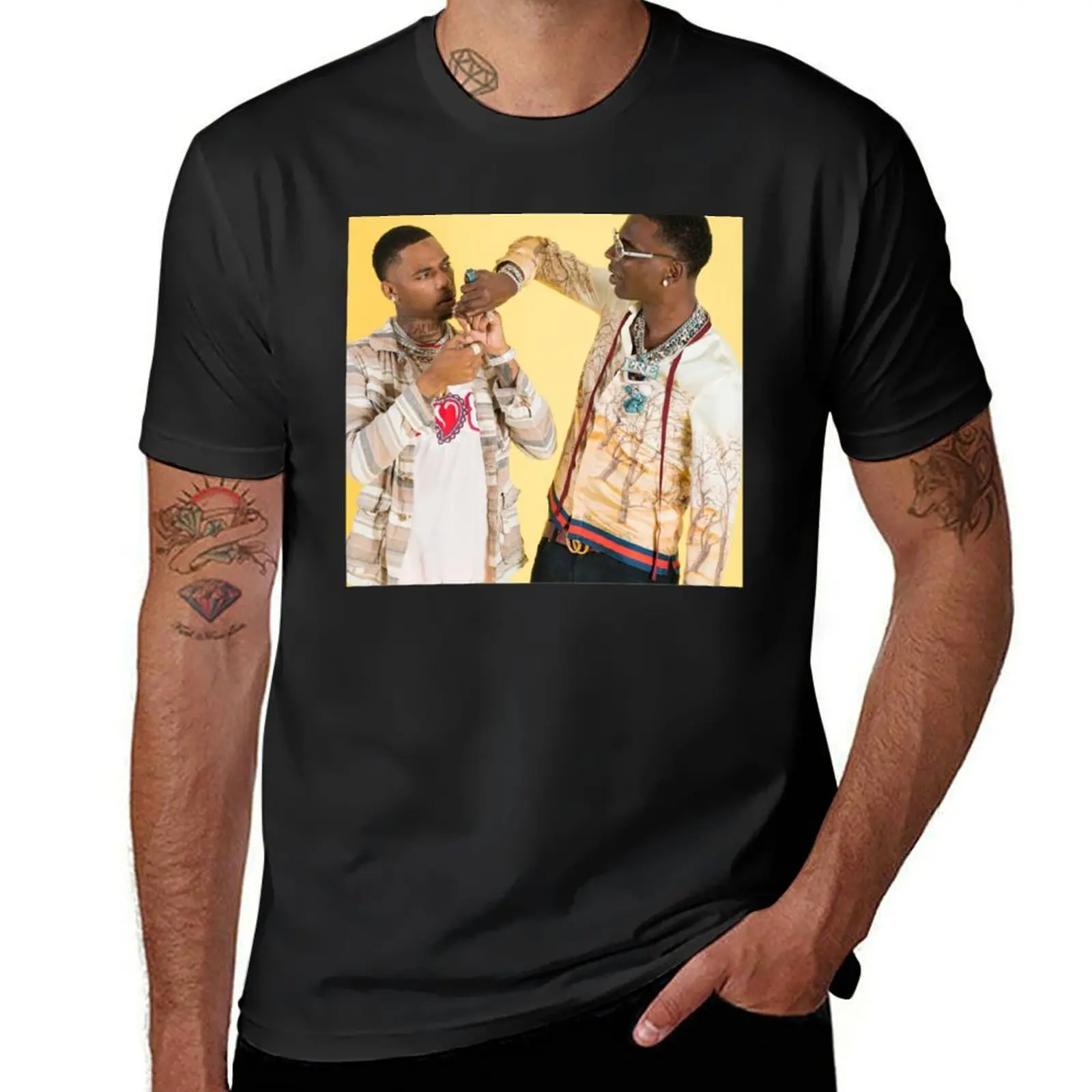 

YD And Key Glock T-Shirt sports fans shirts graphic tees mens graphic t-shirts