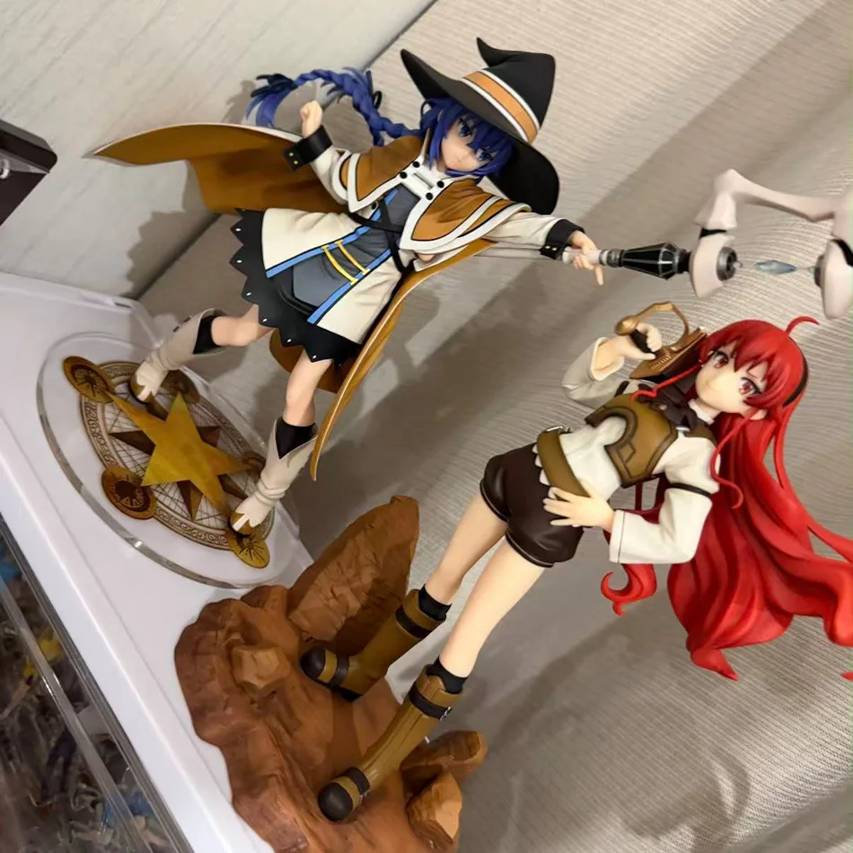Mushoku Tensei Roxy Migurdia Figurenset Nudelstopper PVC Sammlermodell Puppe für Anime-Liebhaber Geschenk