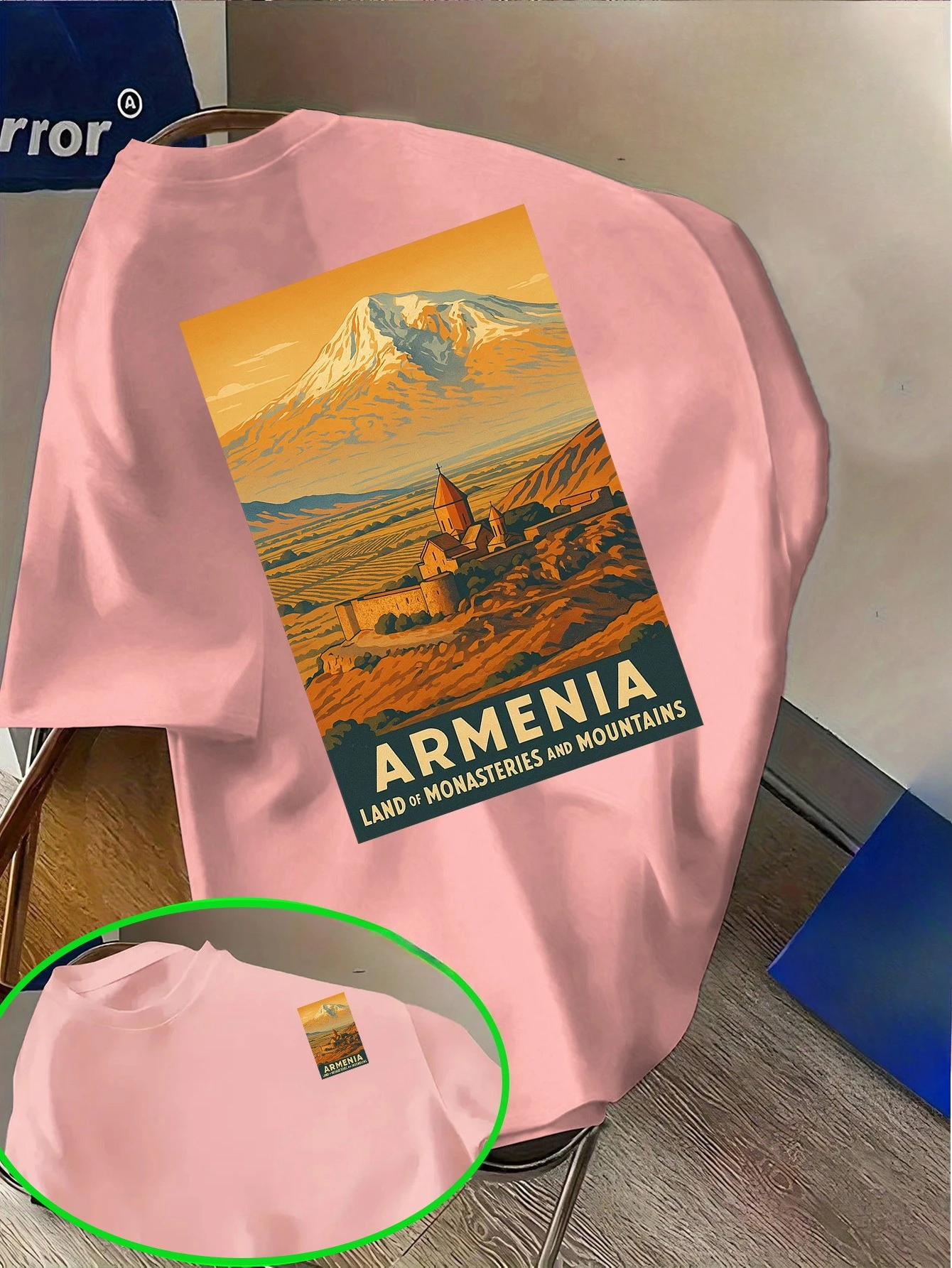 Armenia Mount Ararat Monastery - огляд і ціна Street Fashion Poster