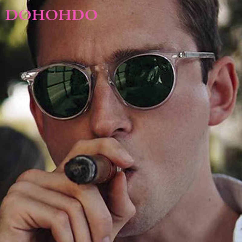 

Classic Retro Small Frame Circular Sunglasses Women Trendy Luxury Brand Designer Men Outdoors Driving Travel Shades Female UV400