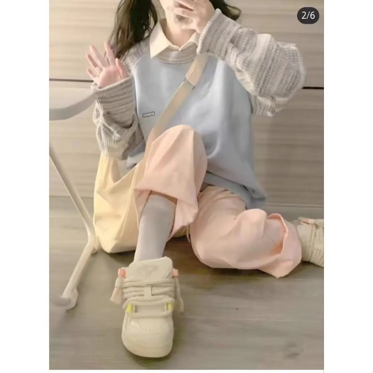 

Autumn Winter V-Ne Knitted Sweater Cardigan Women's Color Casual Sle Coat Soft Polyester Fiber Regular Fit