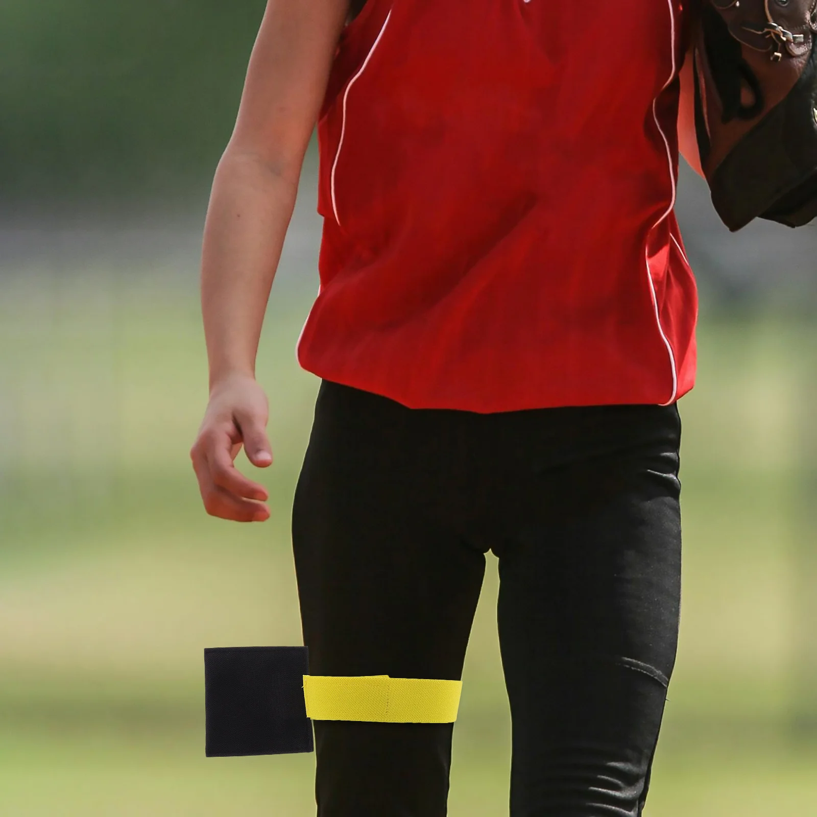 

Softball Pitching Polyester Leg Strap Softball Pitcher Training Band Reusable Pitching Aid for Beginners Improve Throwing