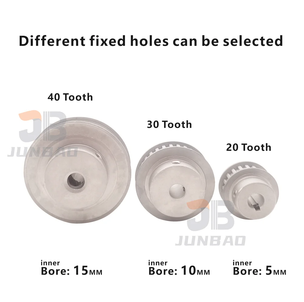 

Aluminum alloy, 30T/40T/50T/60T, XL synchronous wheel/Drive wheel, 30/40/50/60-Teeth, Timing Pulley, For DIY/CNC/3D printers,