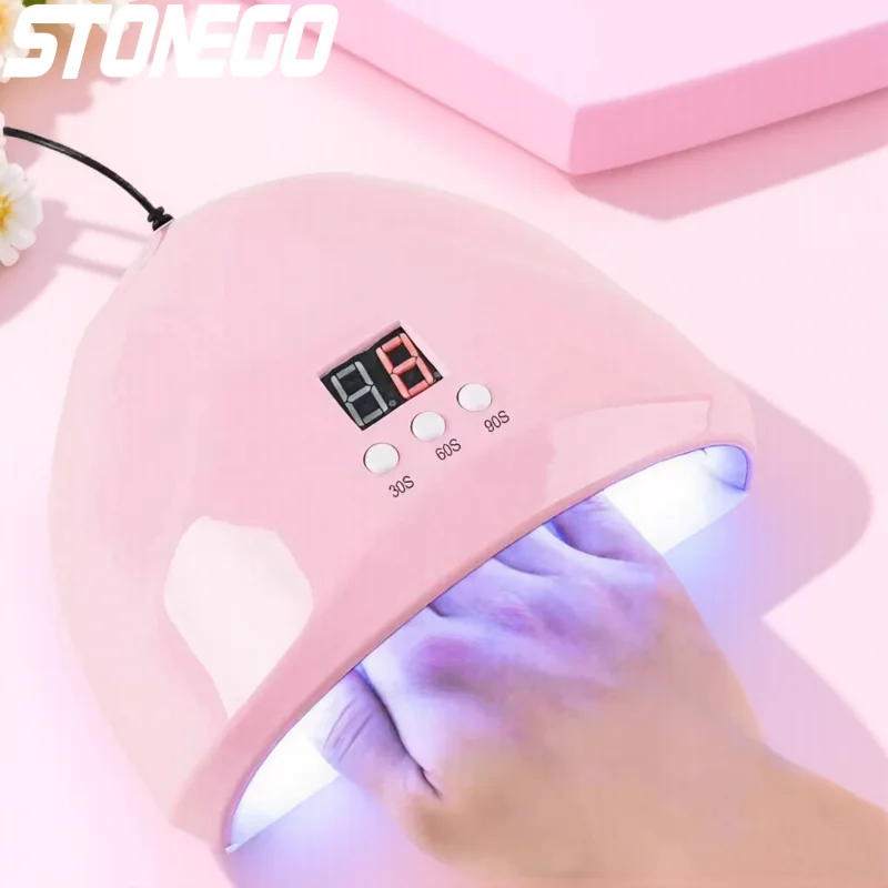 Sèche-ongles UV LED 36W avec écran LCD, lampe à ongles en Gel chronométrée par USB, capteur infrarouge, pour manucure et pédicure