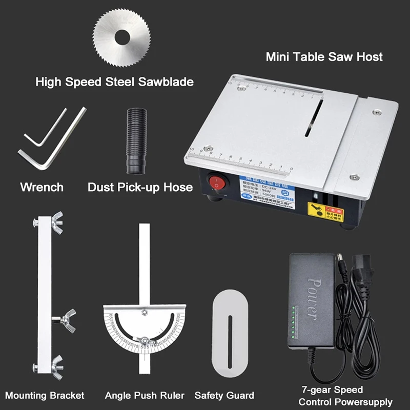 ミニ多機能テーブル電動ソー 電動卓上ソー 小型家庭用DIY切削工具 木工ベンチ旋盤
