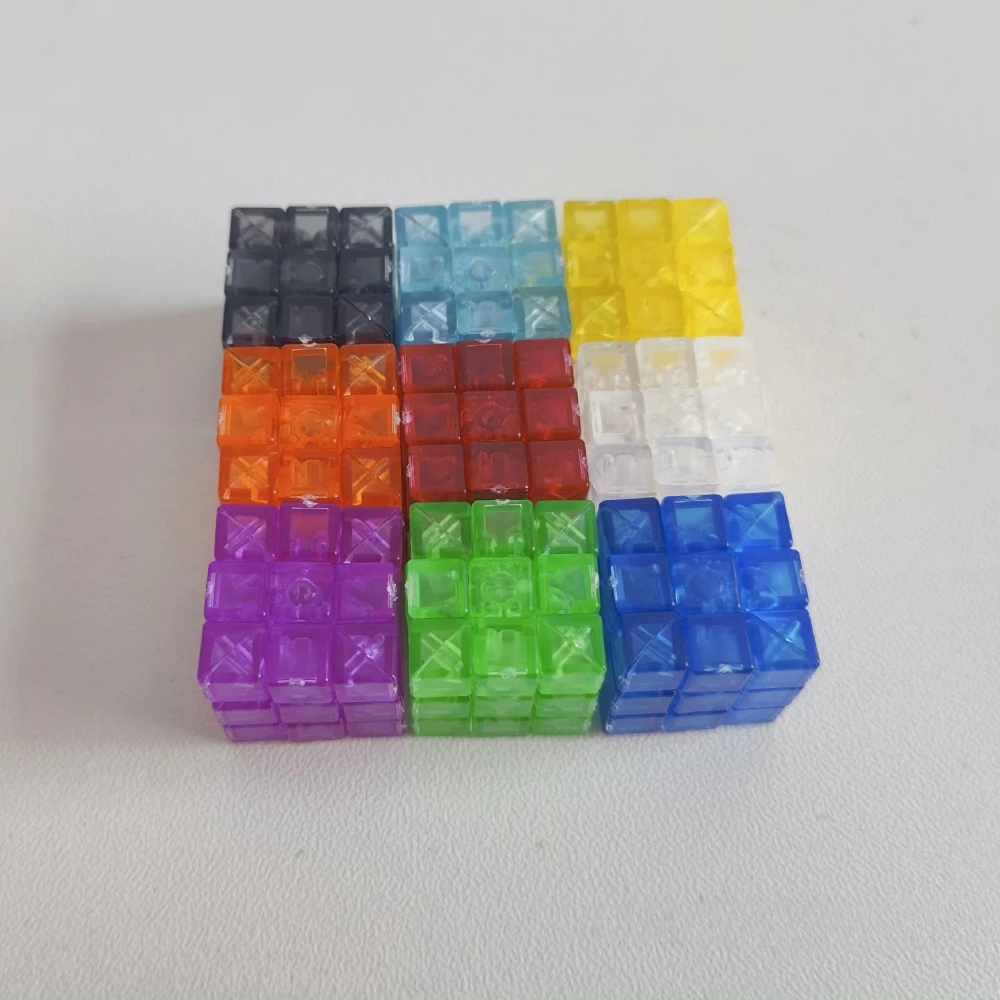 1.5cm Mini 3x3 Cube Miniature Cube 3x3x3 Speed Cube Micro Cube 3*3 Fingertip Cube Smallest Cute Cube 15mm Adult Education Toys