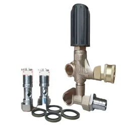 high pressure washer plunger and piston pump pressure valve pressure regulator