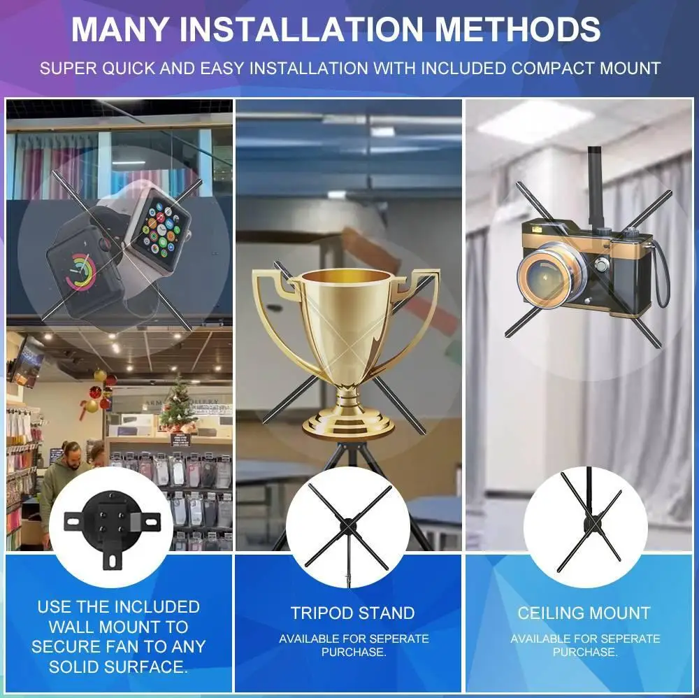 42 سنتيمتر ثلاثية الأبعاد الثلاثية الأبعاد مروحة واي فاي عن بعد أيقونات مخصصة لتقوم بها بنفسك شعار الفيديو عرض إعلاني ضوء الدورية عرض إعلان ثلاثية الأبعاد الثلاثية الأبعاد Pr #5