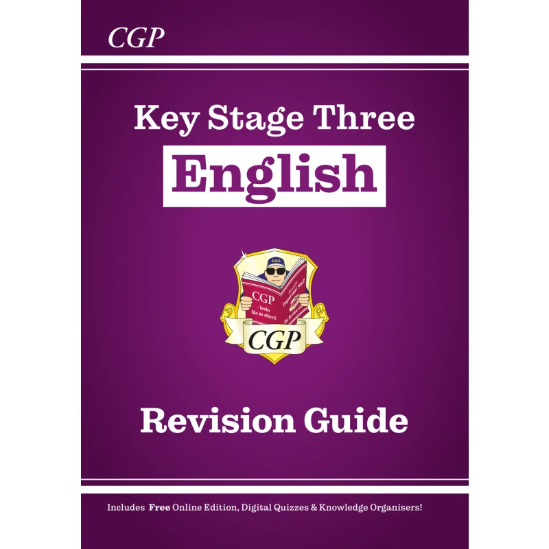 

Новое руководство по английскому зрению KS3 с онлайн-изданием, викторинами и органайзерами знаний, книгами CGP 9781847622570