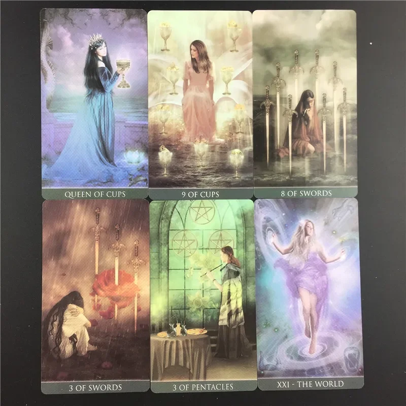 Thelema Tarot Card Table Deck Board Game For Family Party Playing With PDF Guidebook Entertainment