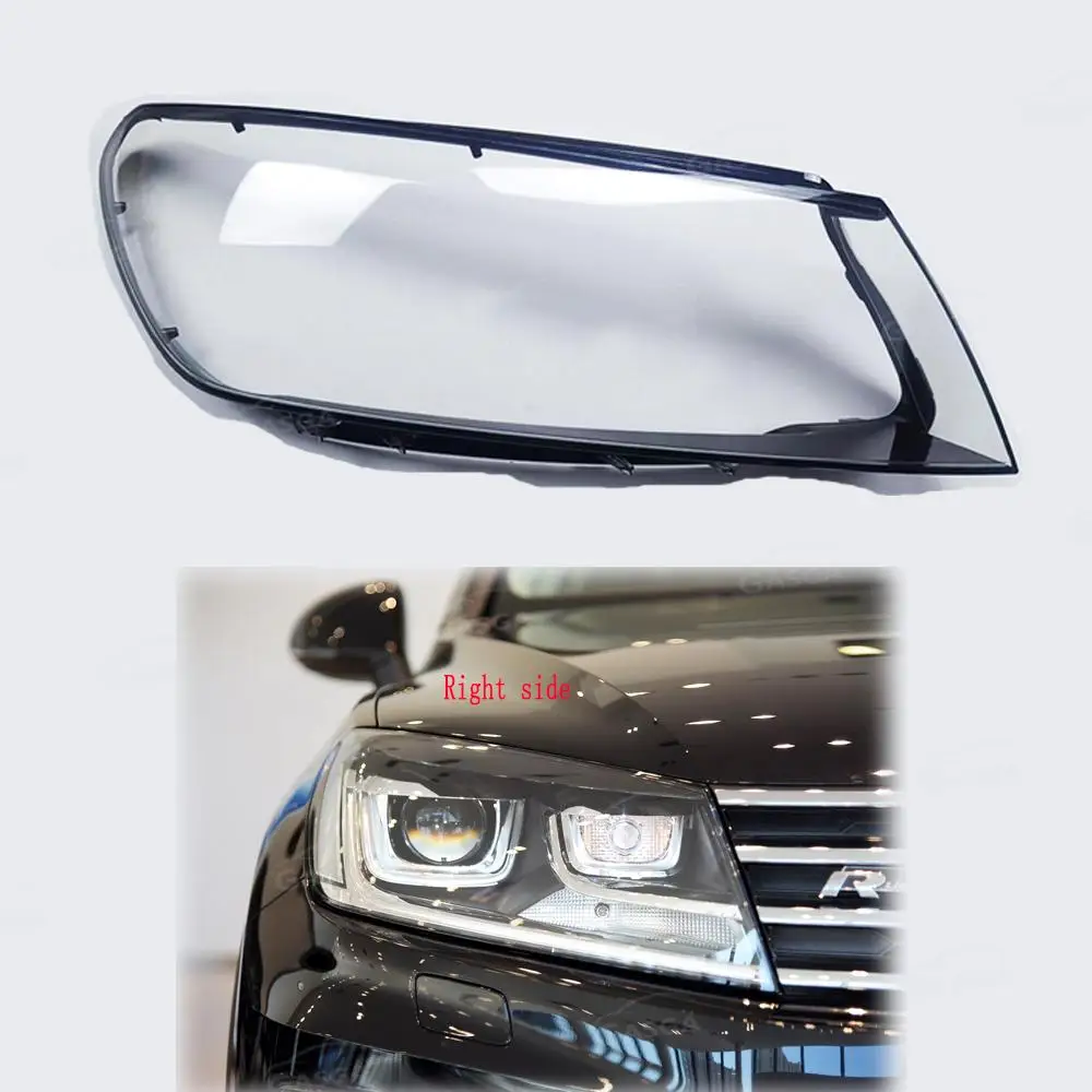 

Автомобильные передние фары, чехол, подходит для Volkswagen VW Touareg 2016-2018, фары Touareg DRL, указатель поворота, прозрачные линзы для фар