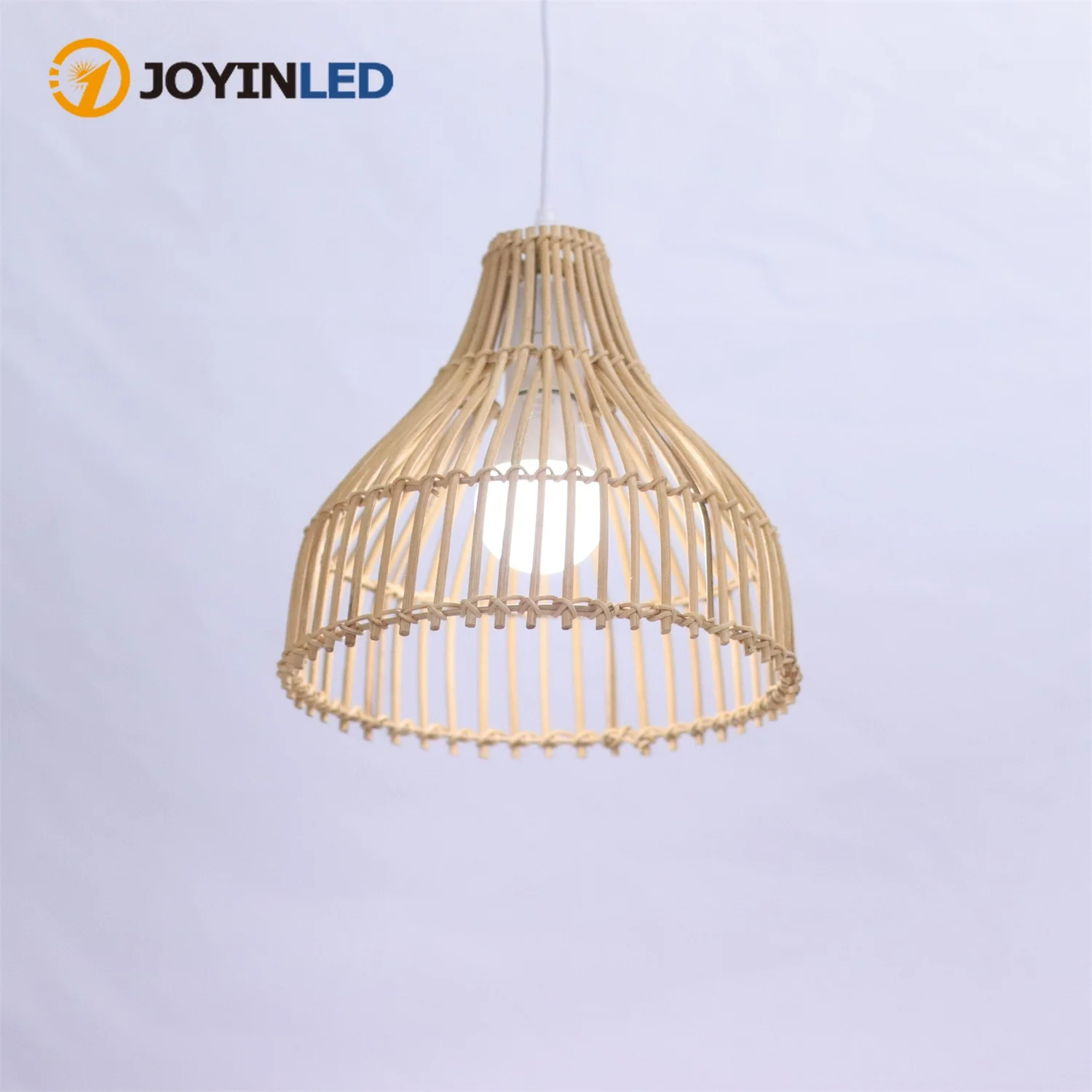 

Pendant Light Rattan Weave Chandelier Rattan Boho Bamboo 24CM Lampshade Vintage Ceiling Lamp Decoration Ceiling Light for Home