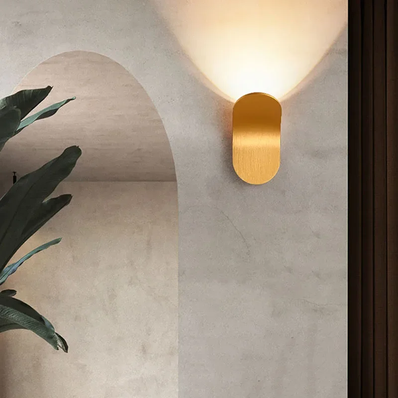 Modern LED Wall Lamp For Bedroom Bedside Aisle Living Room Staircase Wall Light Sconces Indoor Home Decor Light Fixture Luster