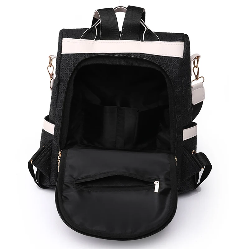 Mochila de nailon de alta calidad para mujer, bolso escolar de diseñador de lujo, resistente al agua, antirrobo, a la moda