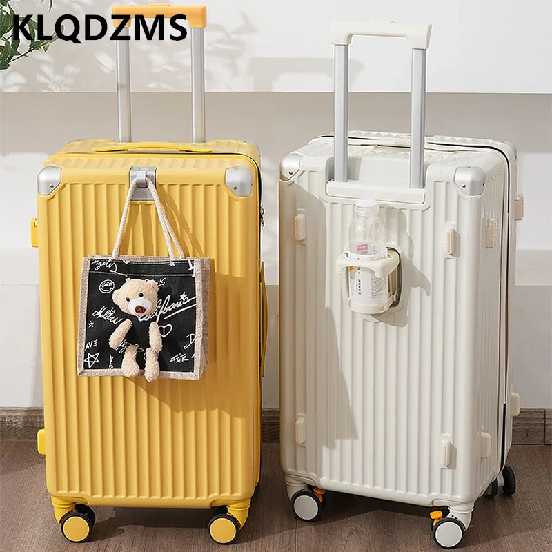 KLQDZMS-Valise à roulettes épaissie avec capacité respirante, valise à roulettes, bagages de voyage, haute qualité, 24 po, 26 po, 28 po, 30 po