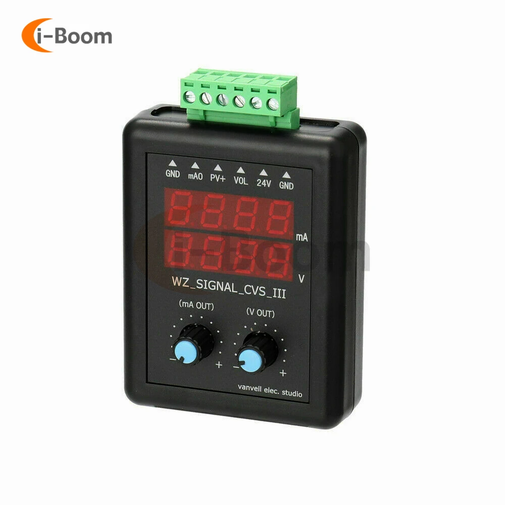 Digital 4-20mA 0-10V Signal Generator Current Voltage Transmitter Calibrator Signal Source Simulation Electronic Instruments