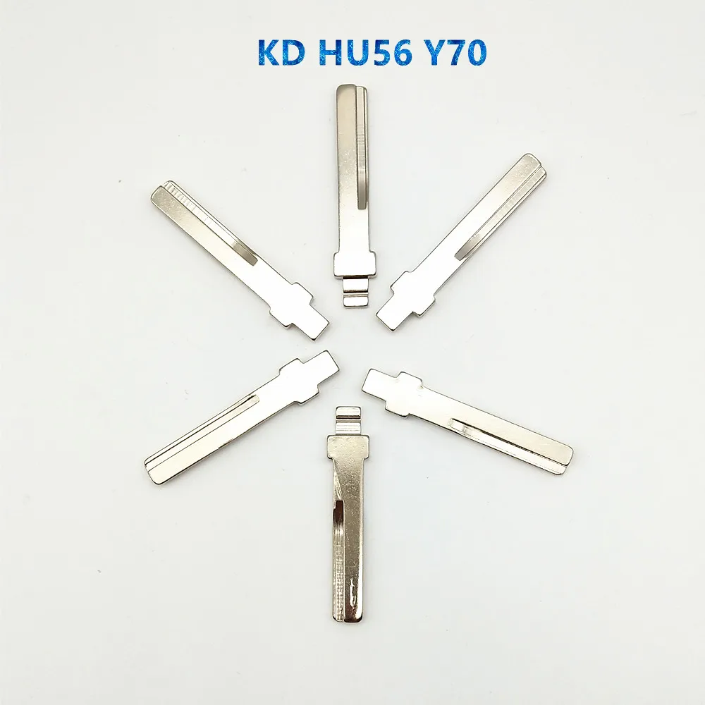 10 pz Xhorse KD VVDI HU56 # HU56R chiave lama per Volvo Mitsubishi S40 sostituzione chiave auto vuota