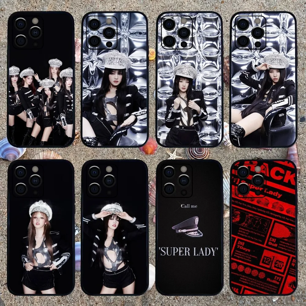 kpop g-gidle  Phone Case For iPhone 11 12 13 Mini 13 14 15 Pro XS Max X 8 Plus SE XR Shell