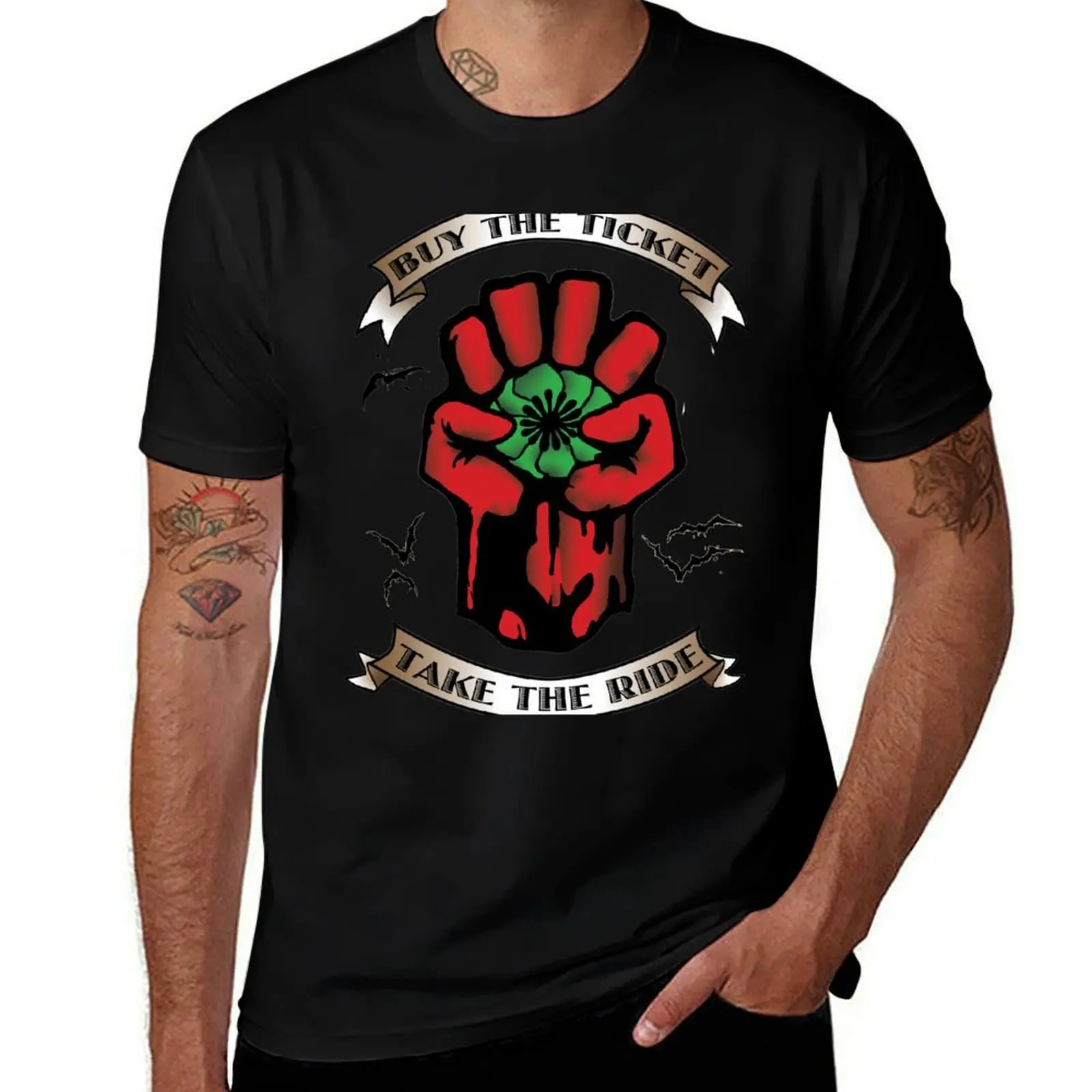 

Buy The Ticket Take The Ride T-Shirt Funny t-shirts graphic shirts T-shirts oversize t shirt men