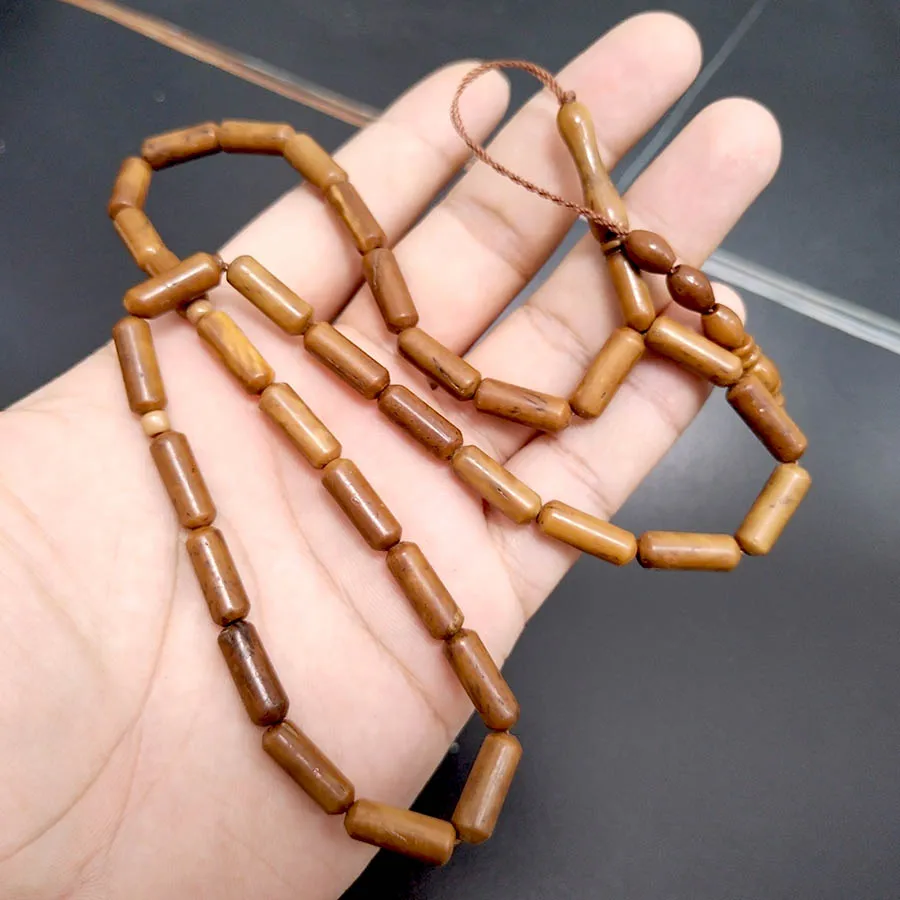 2026 new Tasbih Natural kuka 99 beads misbaha small size prayer beads Eid gift arabic fashion accessories on hand