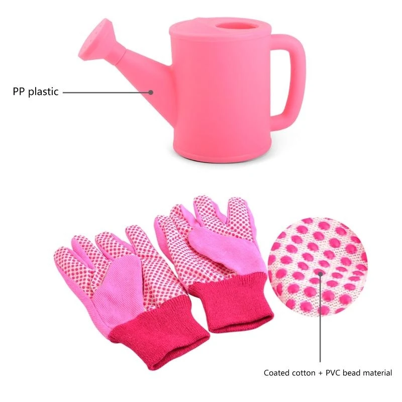 Garden Tool Set for Kids Shovel Rake Trowel with Tote Bag Gift for Boys Girls Top Sale