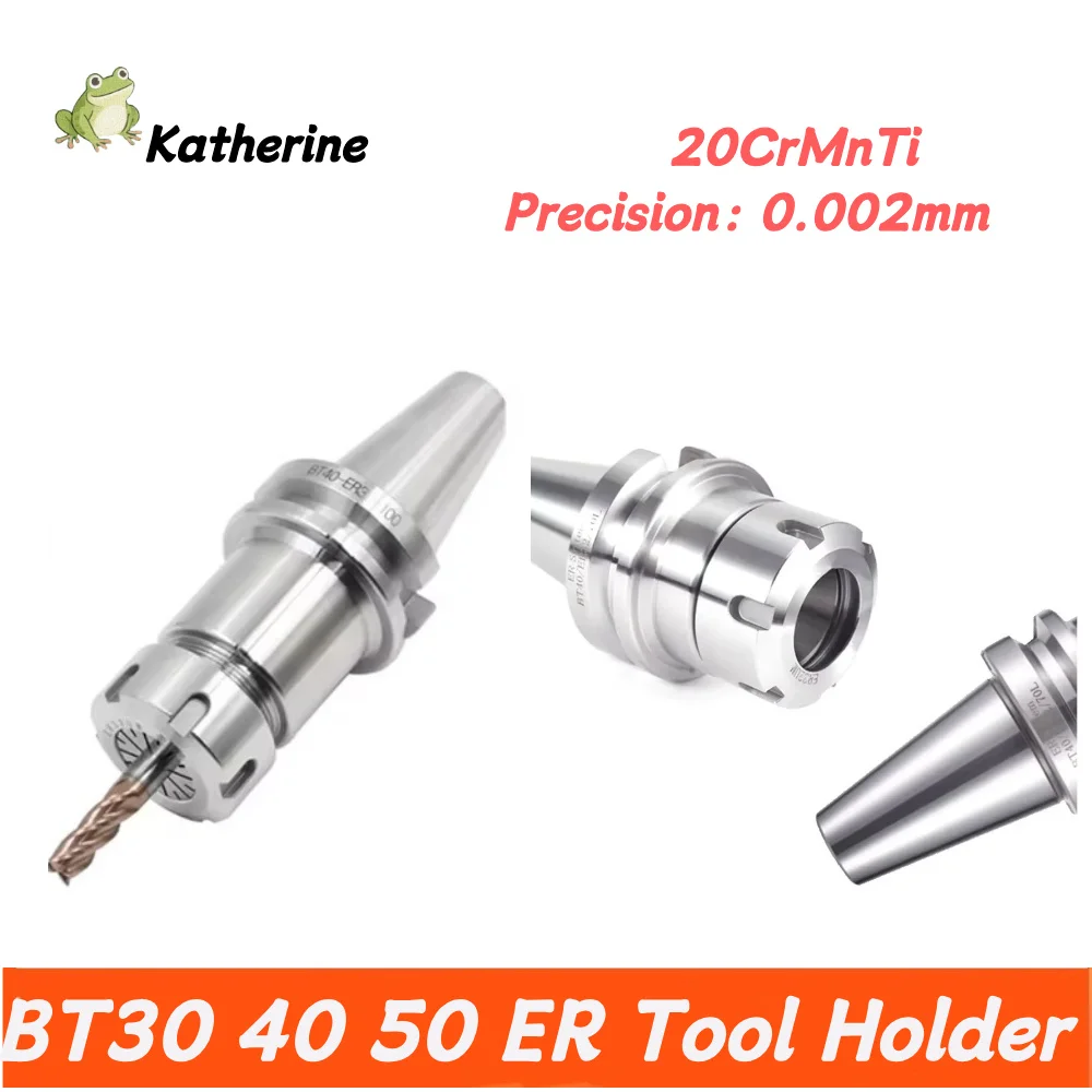 

Высокоточные пре-балансированные цанговые патроны BT30 BT40 BT-ER (ER16, ER20, ER25, ER32) 70L 100L для шпинделей обрабатывающих центров с ЧПУ
