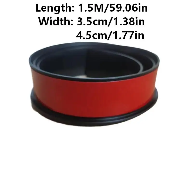 1Roll 1.5M Car Stickers Door Edge Protector Universal Car Door Sill Sticker Anti Scratch Auto Film Sill Protector Rubber Strip