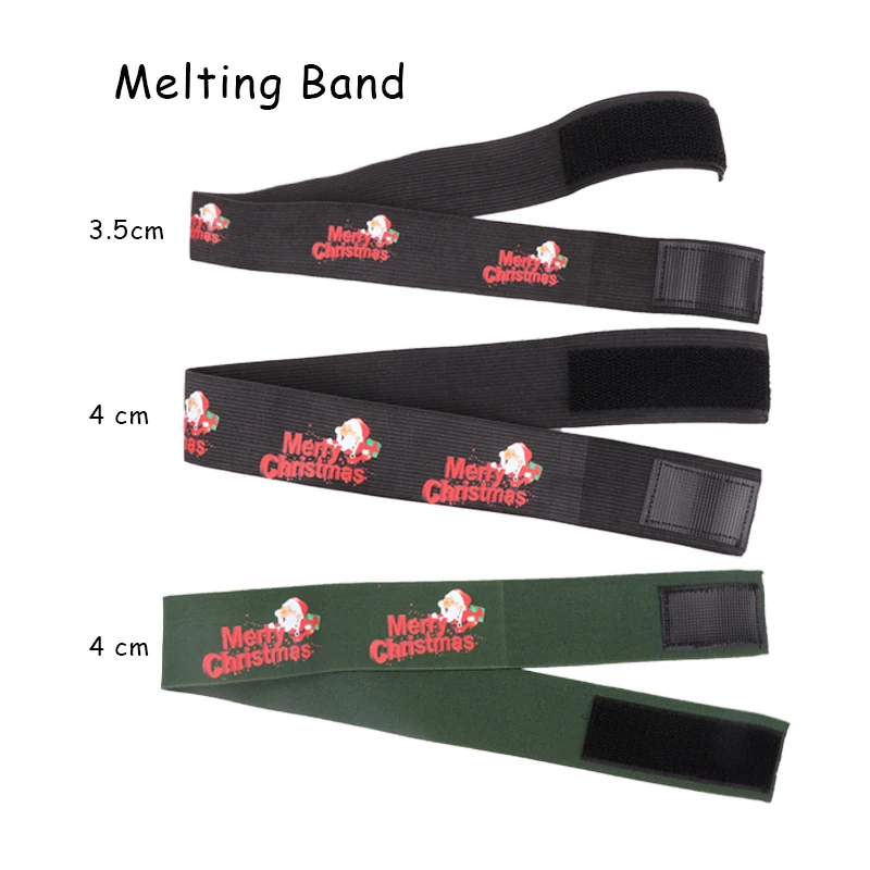 Plussign Lace Melt Band For Edge 2Pcs Elastic Band With Printed Logo For Lace Wigs Edge Slayer Wig Strap Band Wig Accossories