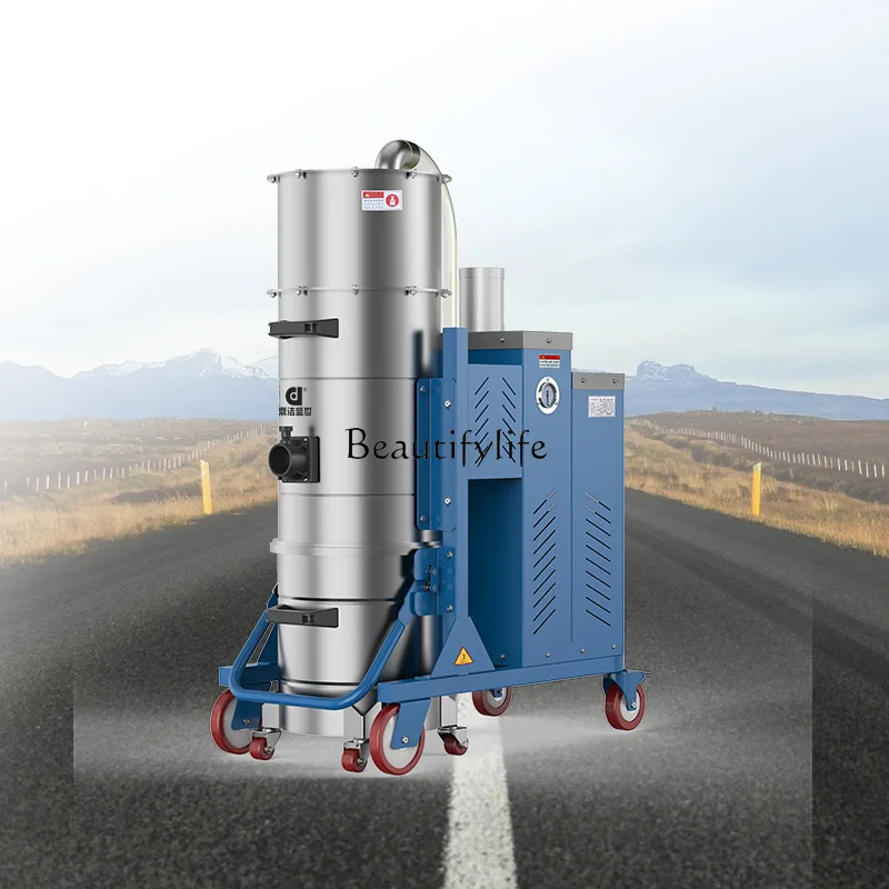 05Industrial vacuum cleaner automatic pulse backblowing cleaning large heavy duty