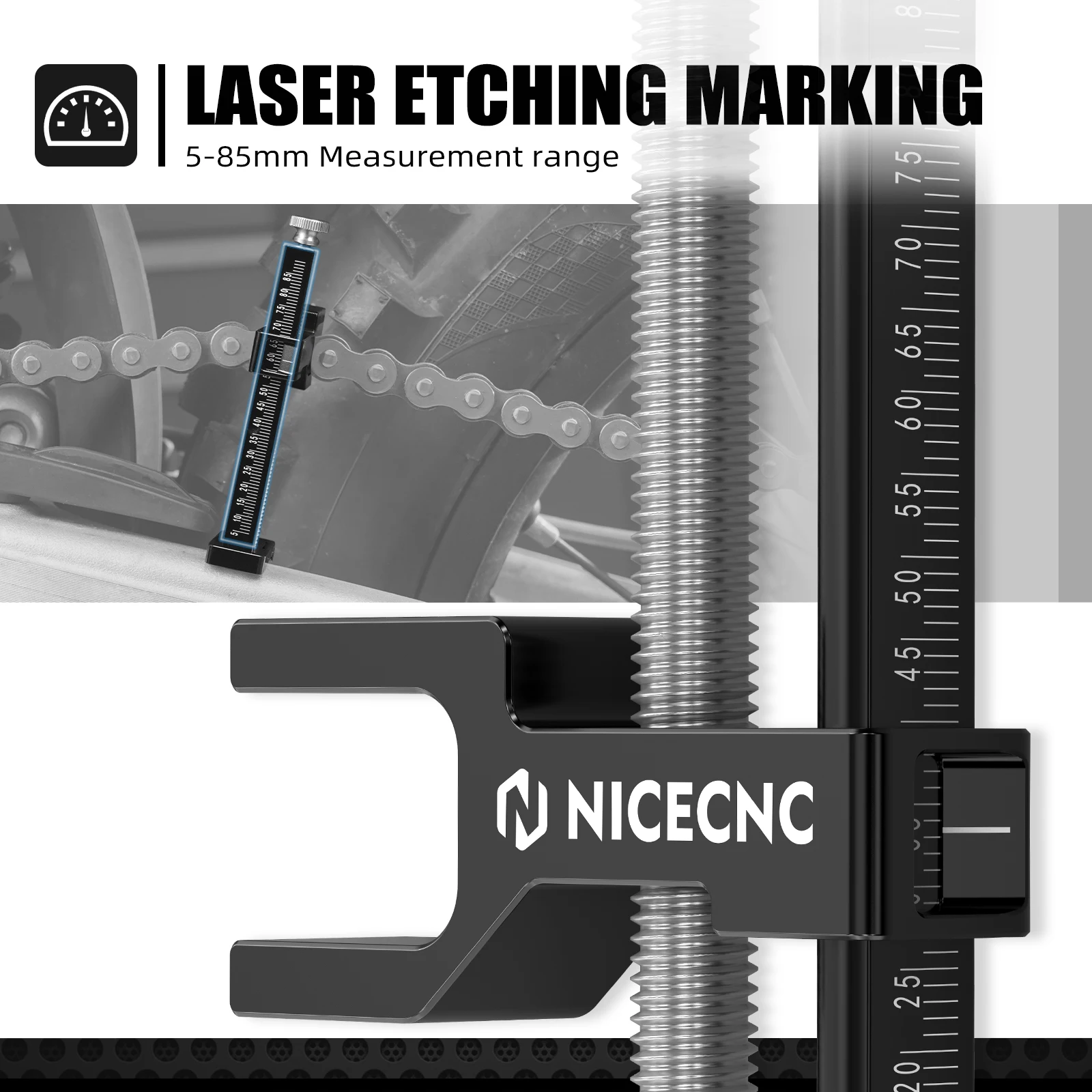 NICECNC لـ KTM EXC 300 Sherco Honda Yamaha سوزوكي لـ Husqvarna TE300 Husaberg GASGAS Beta Kawasaki أداة تعديل الركود