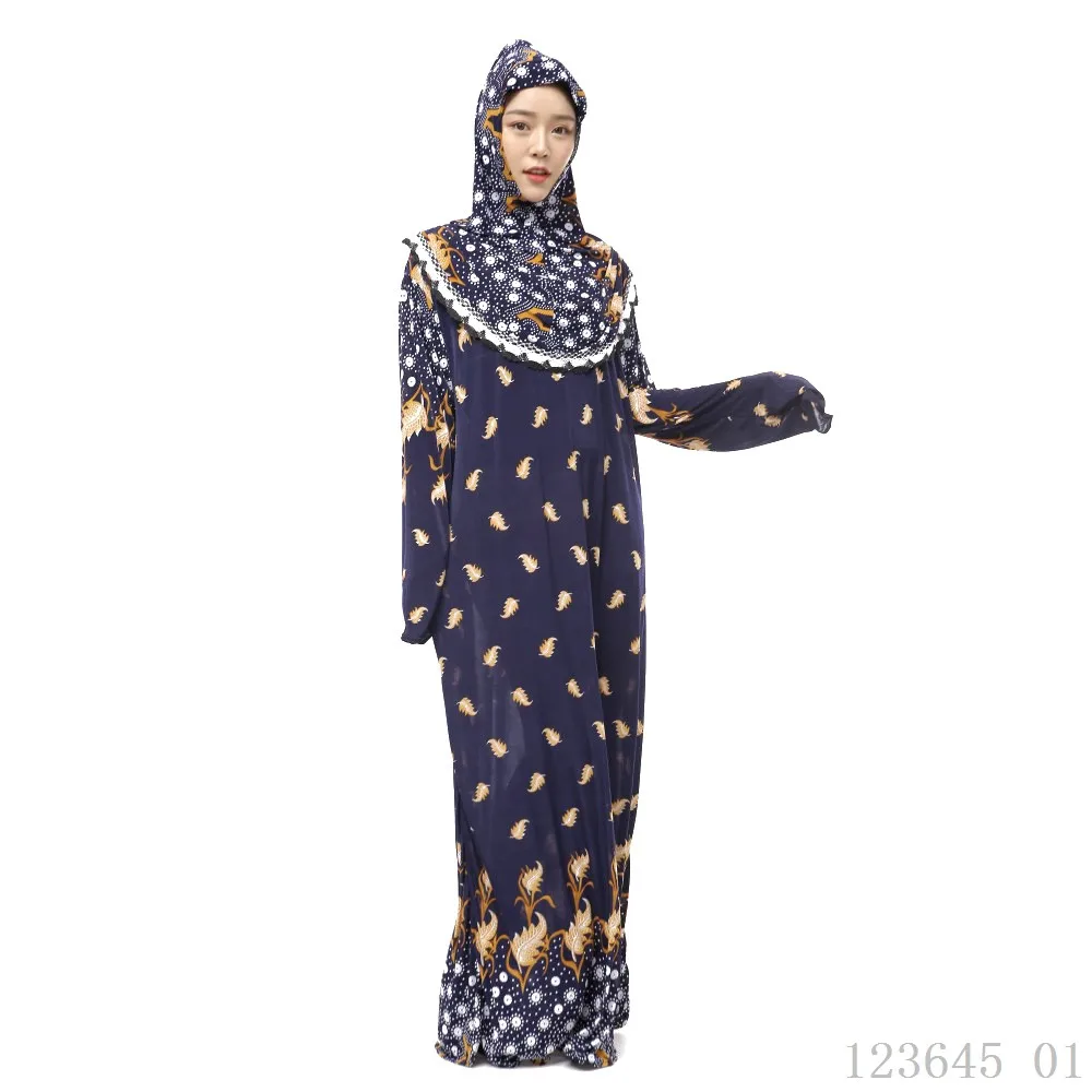 Ramadan Abayas Kaftan Wholesale Islamic Prayer Dress Galabia Abaya Muslim Woman Dubai Eid Dresses 2024 Khimar Robe Elegante