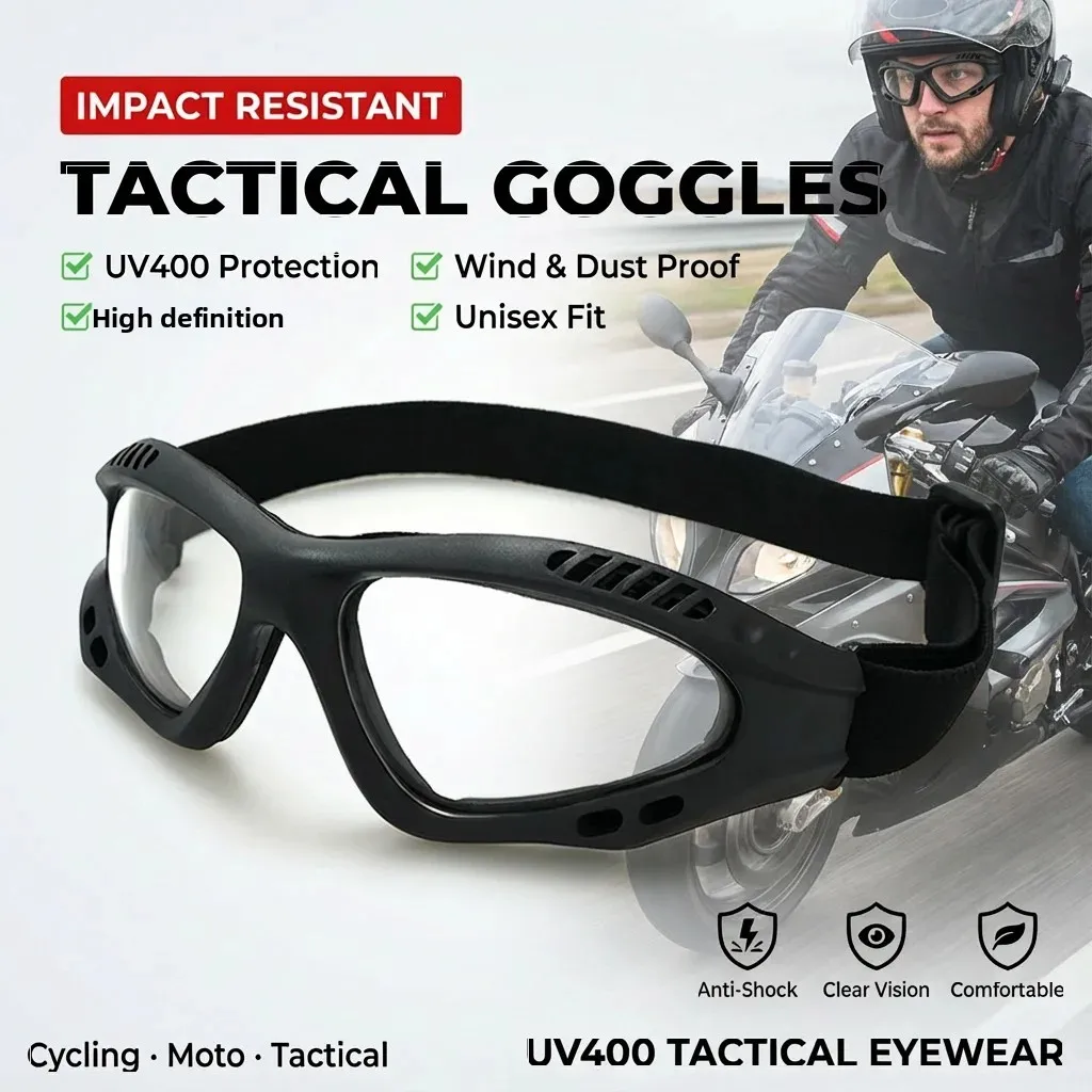 

Тактические мотоциклетные очки с защитой от запотевания и ударопрочные для активного отдыха, страйкбола, для мужчин и женщин