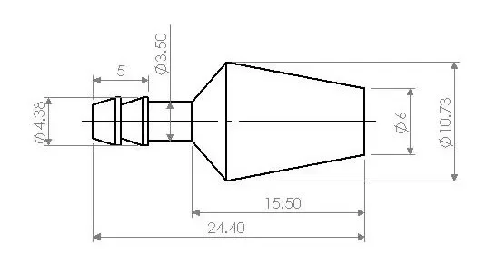 Nowy mosiężny młotek przeciwpiłowy V3 z filtrem oleju i zbiornikiem paliwa (dużo zalecane)