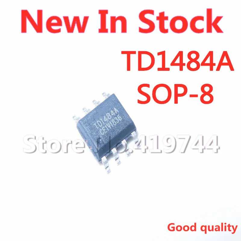 5PCS/LOT TD1484A TD1484 SOP-8 power management chip In Stock NEW original IC