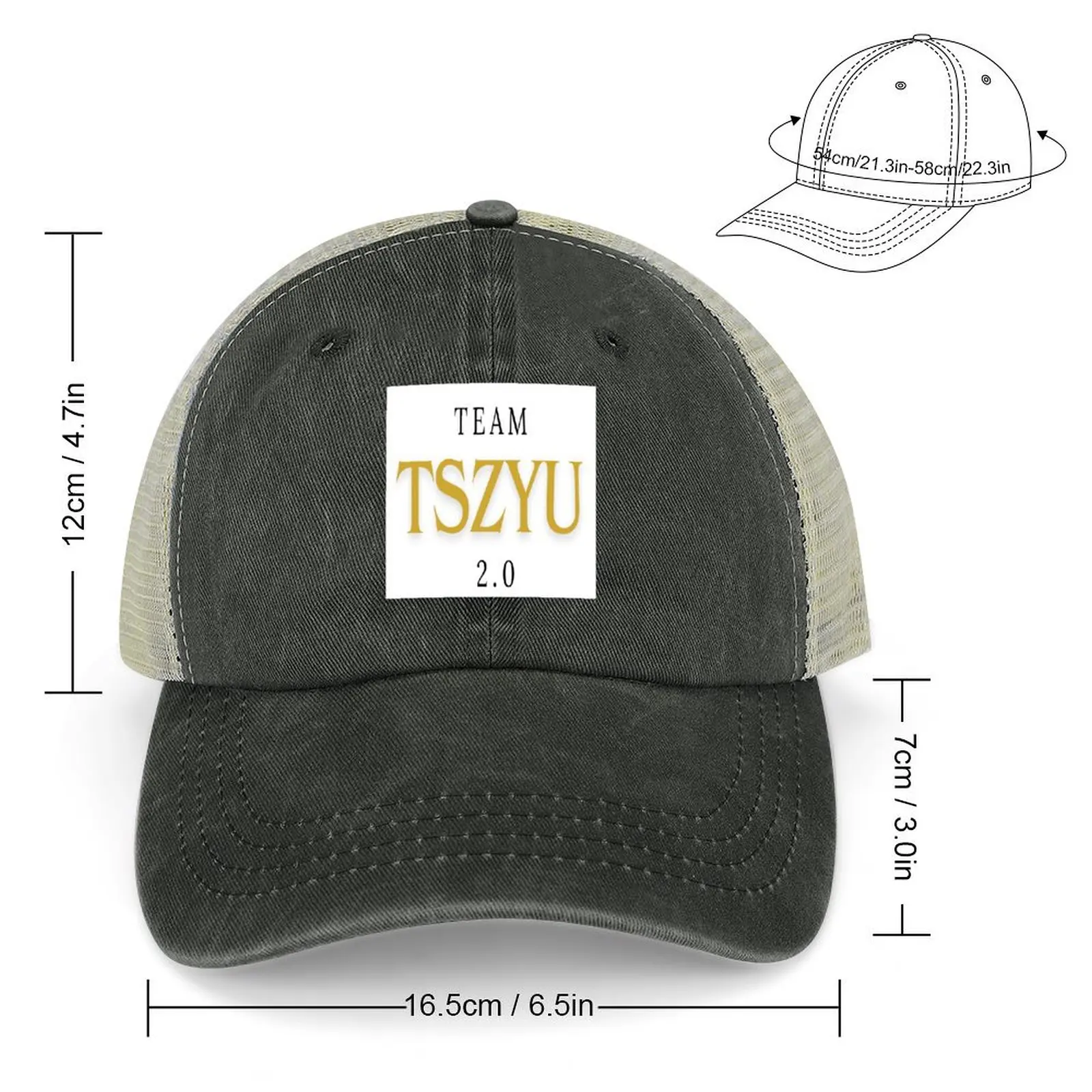 Tszyu Cowboy Hat Luxury Cap fashionable birthday Caps For Women Men's