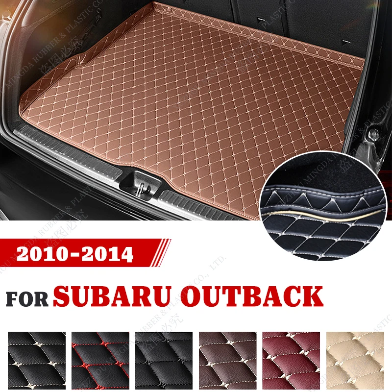 

Коврик в багажник автомобиля для SUBARU OUTBACK 2010 2011 2012 2013 2014, автомобильные аксессуары на заказ, украшение интерьера автомобиля