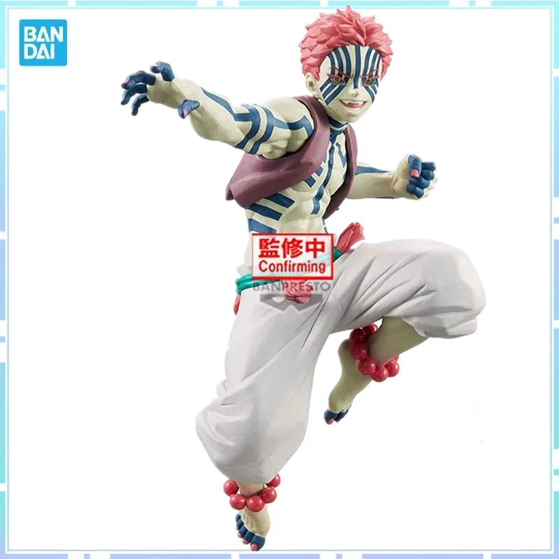 

Bandai Original BANPRESTO Anime Demon Slayer VIBRATION STARS LIMITED Akaza PVC Action Figure Collectible Model Toy Gifts