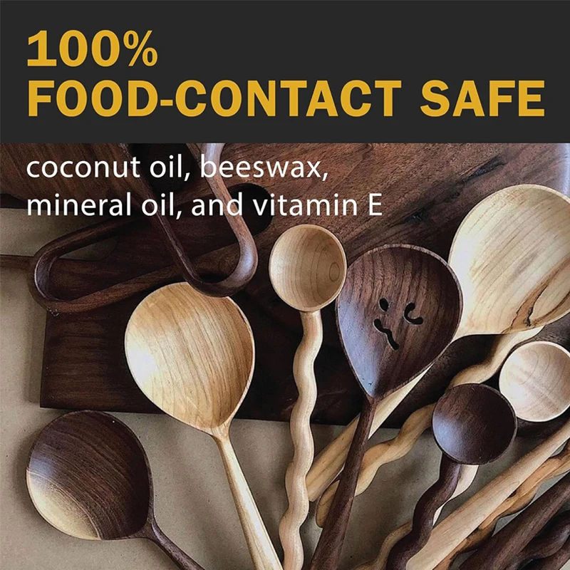 Cutting Board Wax Multifunctional Furniture Care Wax Non-Toxic Wood Wax Oil Waterproof Gloss Wood Floor Refresher