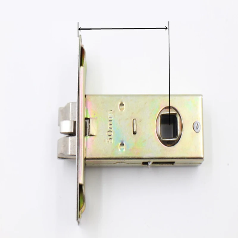 

Bathroom Lock Tongue Single Tongue Door Lock Handle Room Lock Bathroom Lock Tongue Accessory Indoor Lock Body Lock Tongue