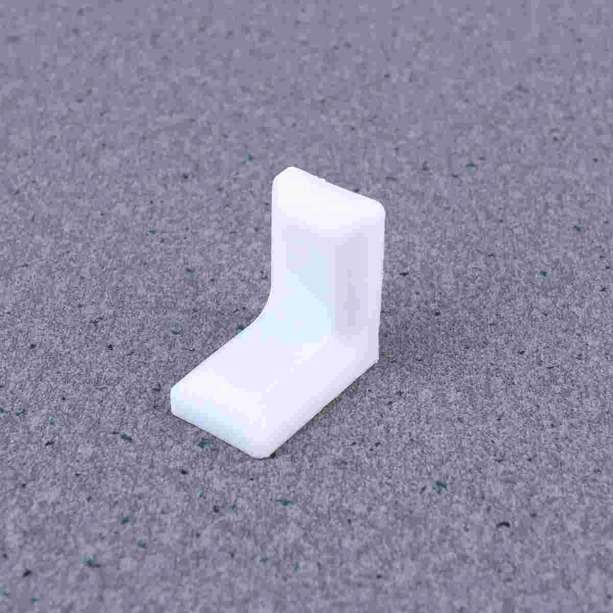 28 Pcs Desk Fixing Corner Furniture Accessories Plate Bracket Straight Angle Office Chairs Fixed Code