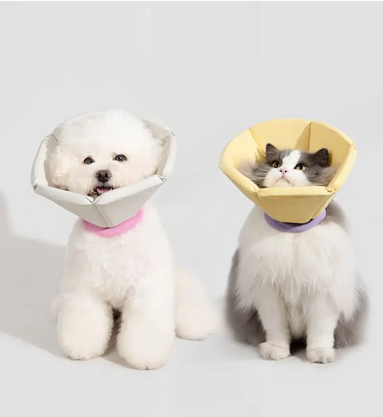 Pet Cat And Dog Elizabeth Circle Anti-lick Ring Pet Sponge Cone Anti-bite Head Cover Cone